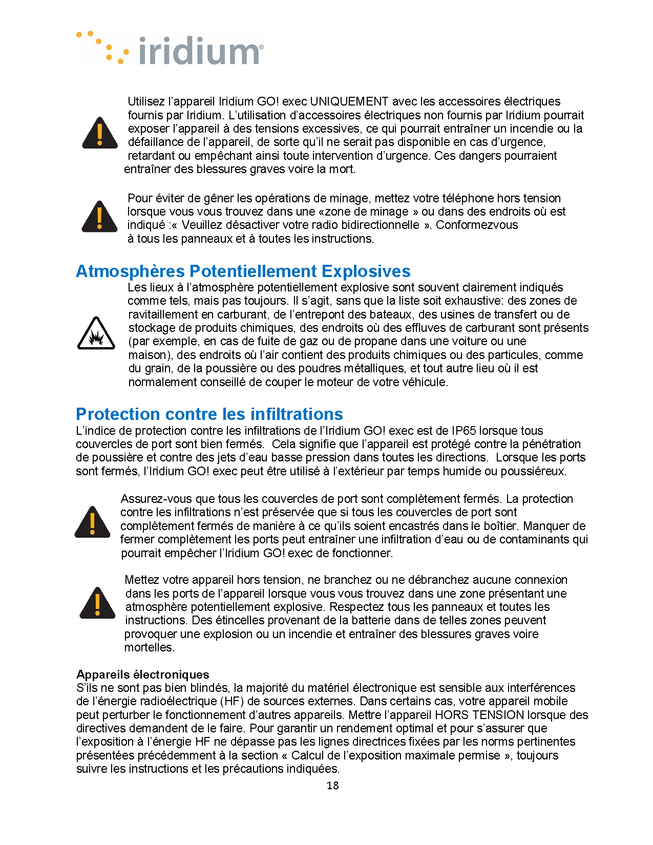 Iridium GO! exec™ User Manual SatellitePhoneStore