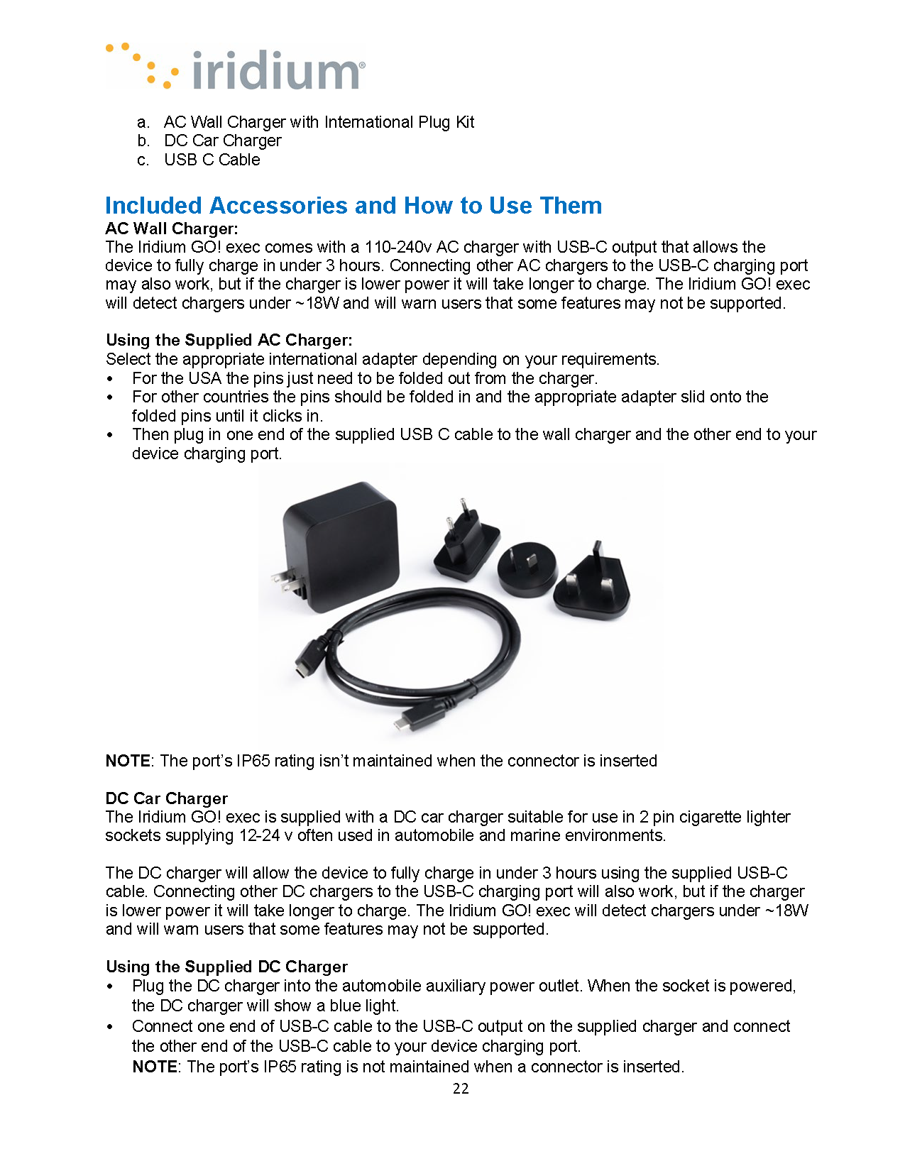 Iridium GO! exec™ User Manual SatellitePhoneStore