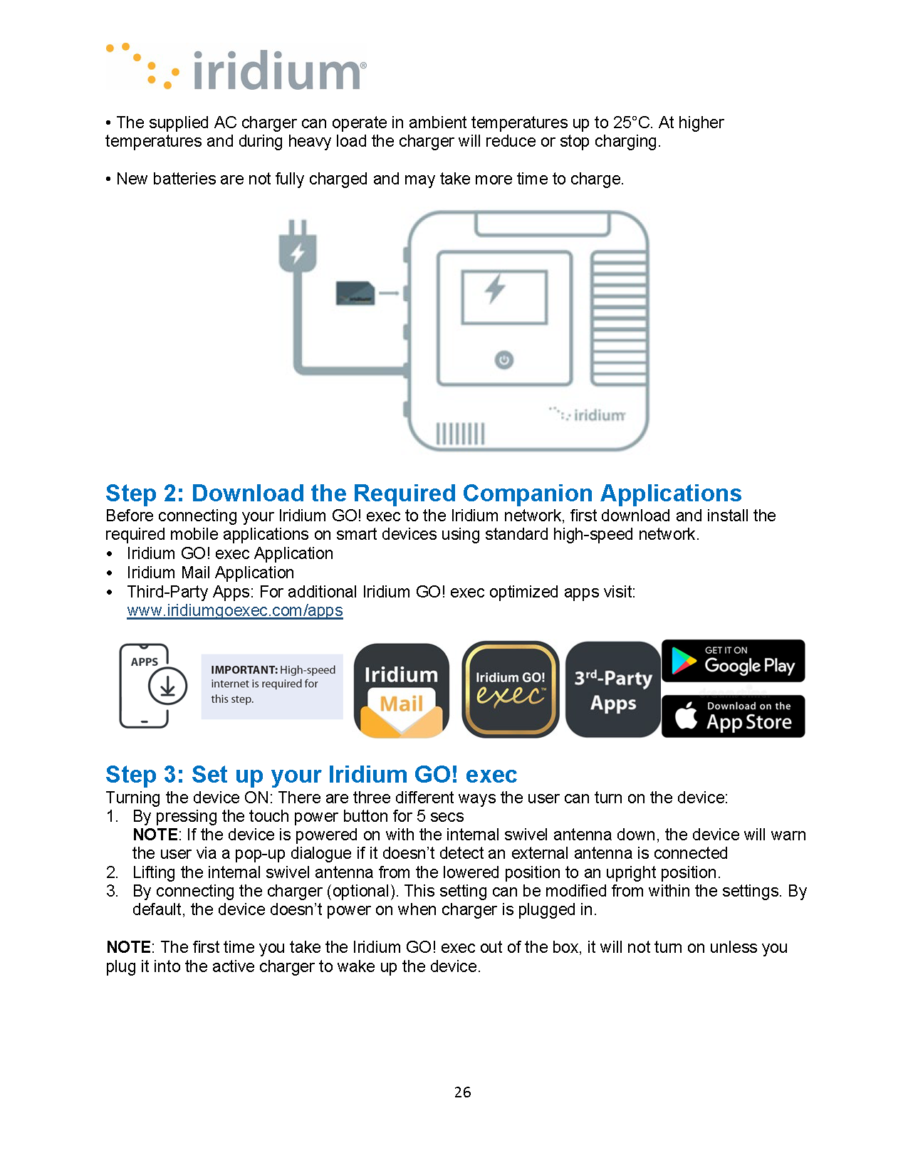 Iridium GO! exec™ User Manual SatellitePhoneStore