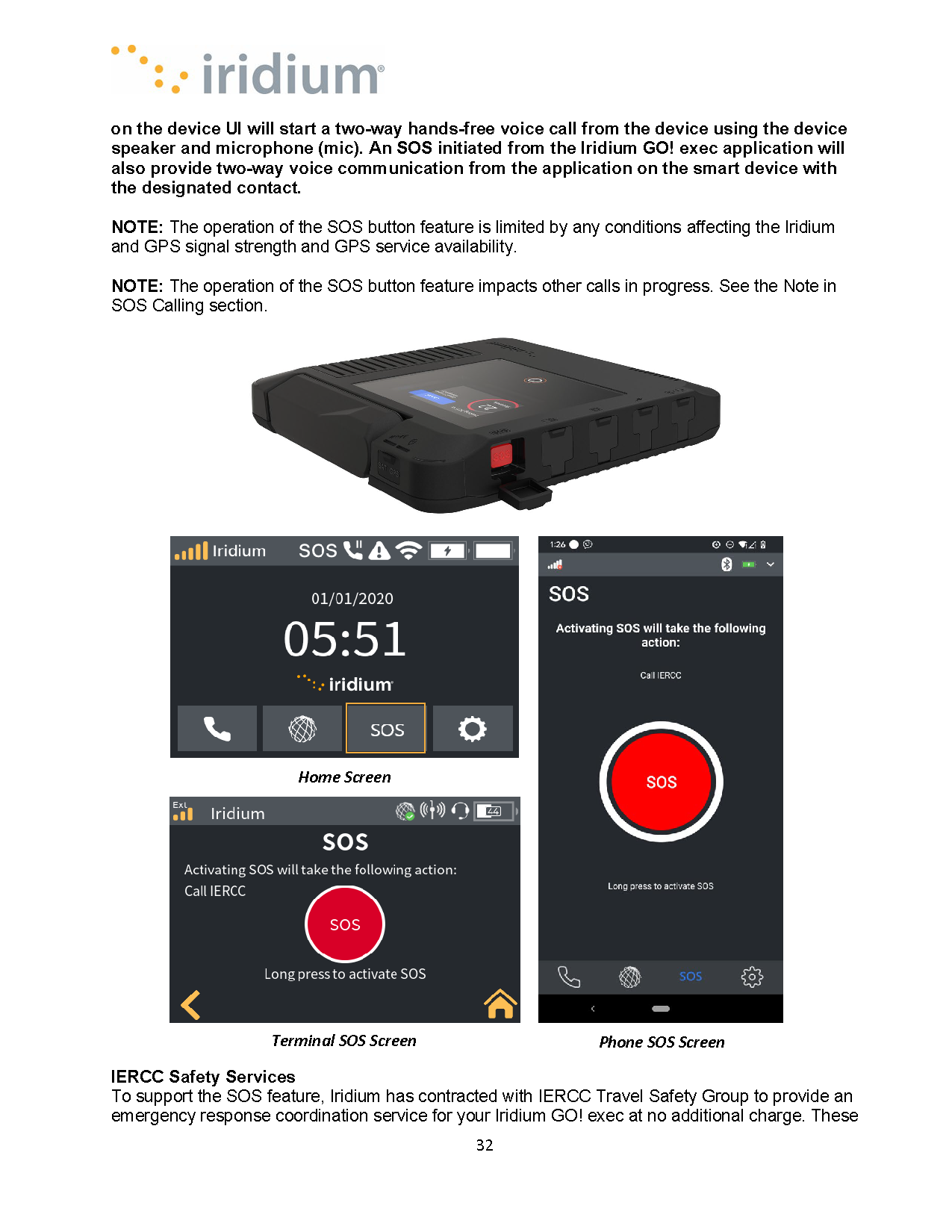 Iridium GO! exec™ User Manual SatellitePhoneStore