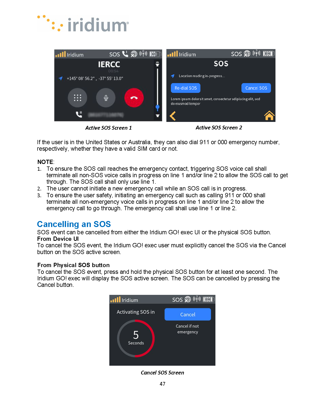 Iridium GO! exec™ User Manual SatellitePhoneStore