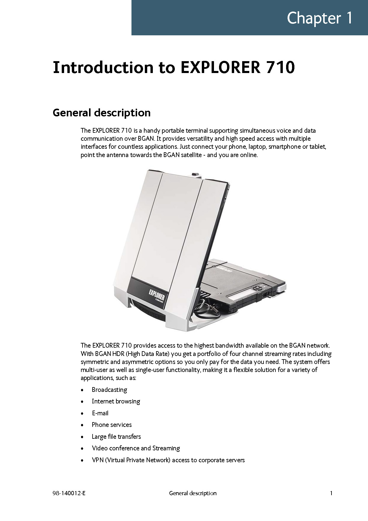 Cobham Explorer 710 User Manual – SatellitePhoneStore