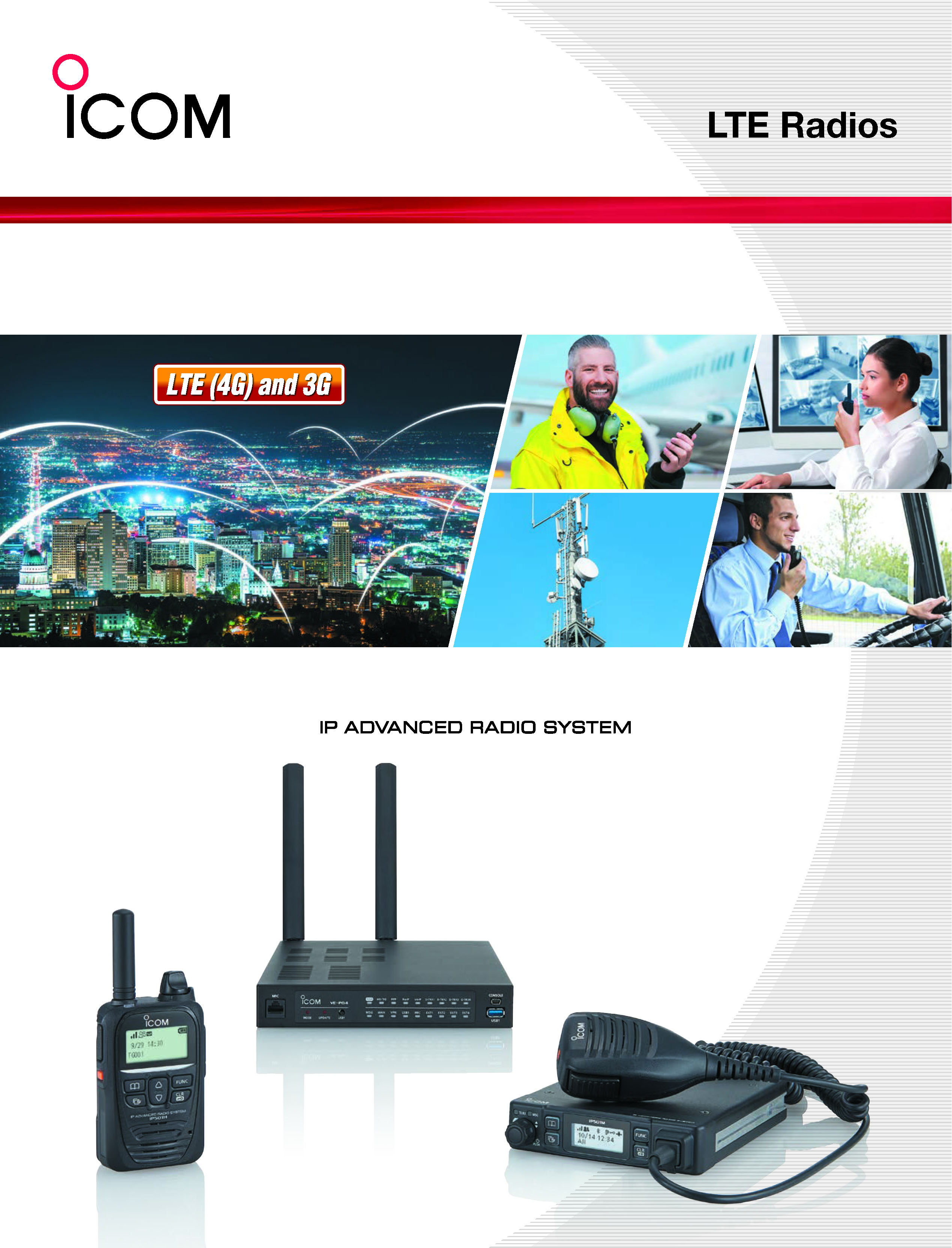 ICOM LTE Radios - IP Advanced Radio System – SatellitePhoneStore